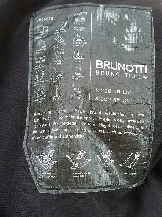 štýlové lyziarske nohavice BRUNOTTI DAMIRO, nove - 12