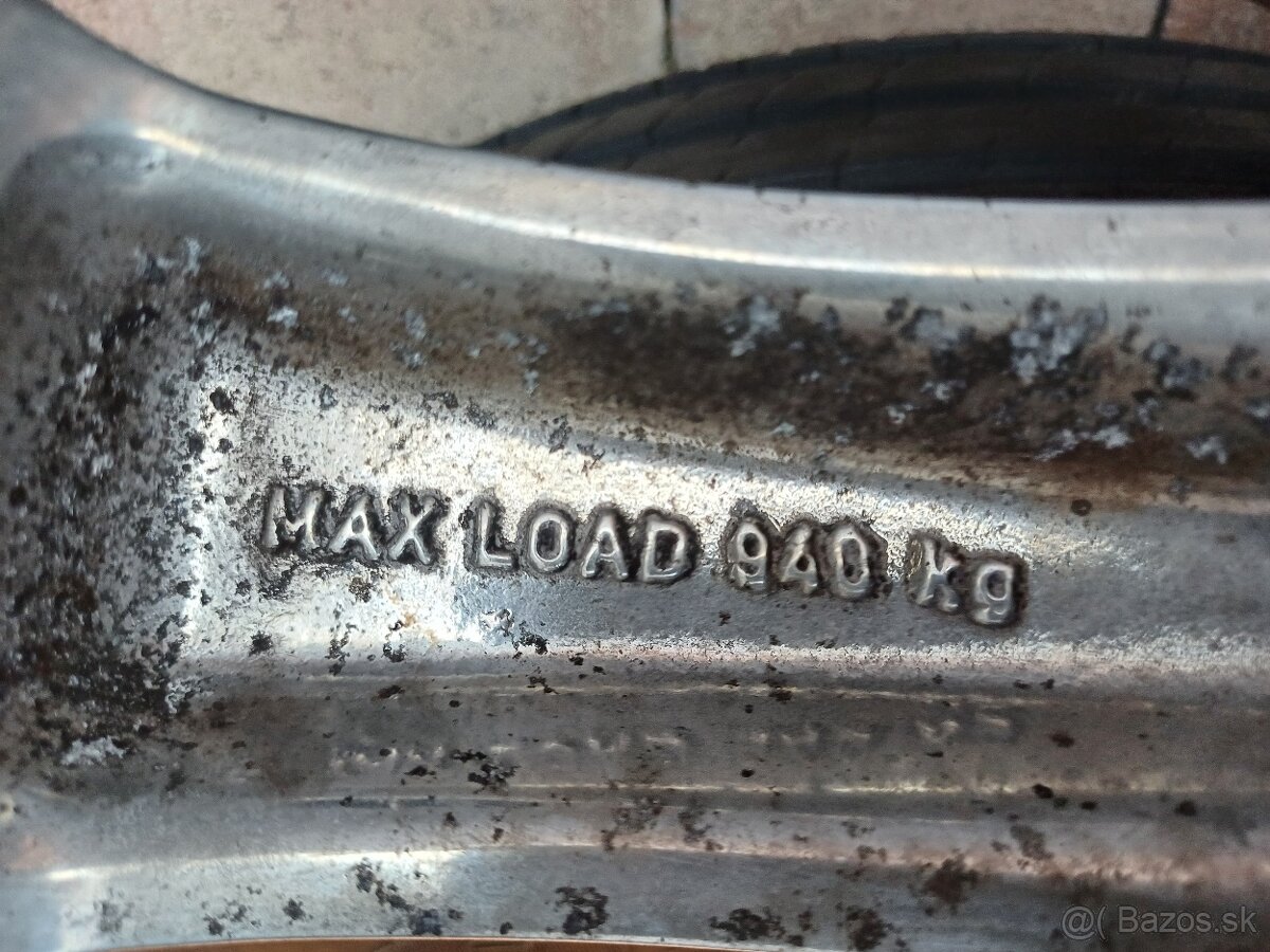 Orig. hliníkové disky Land Rover R20, 5x120 - 12