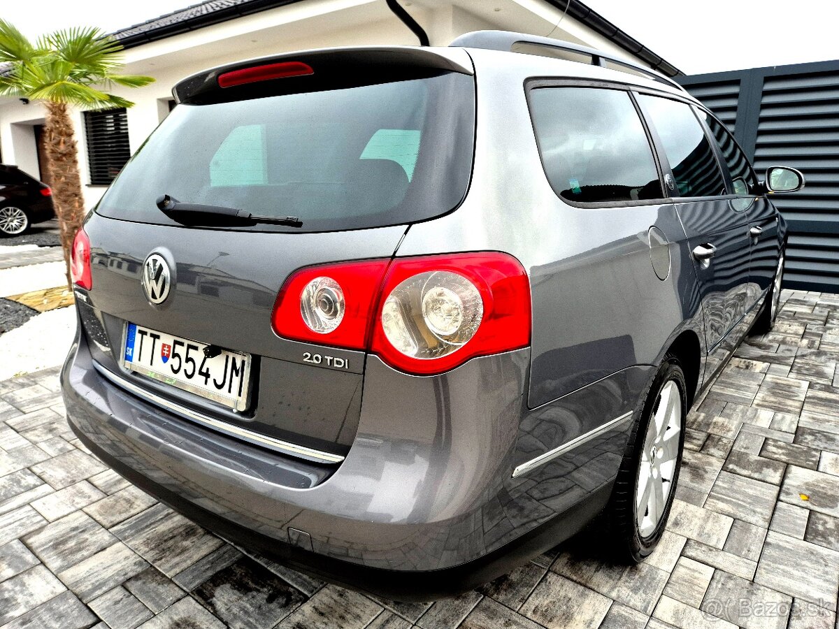Volkswagen Passat B6 Combi 2,0 TDI 103kw diesel nová STK - 12
