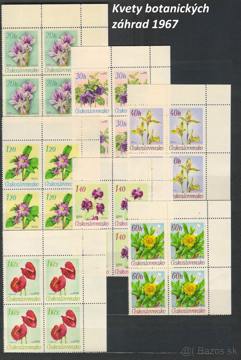 Poštové známky, filatelia: ČSSR, naše najkrajšie známky - 12