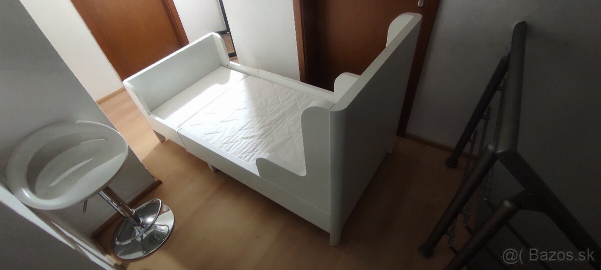 Predám roztahovaciu Posteľ IKEA BUSUNGE + matrac VIMSIG - 12