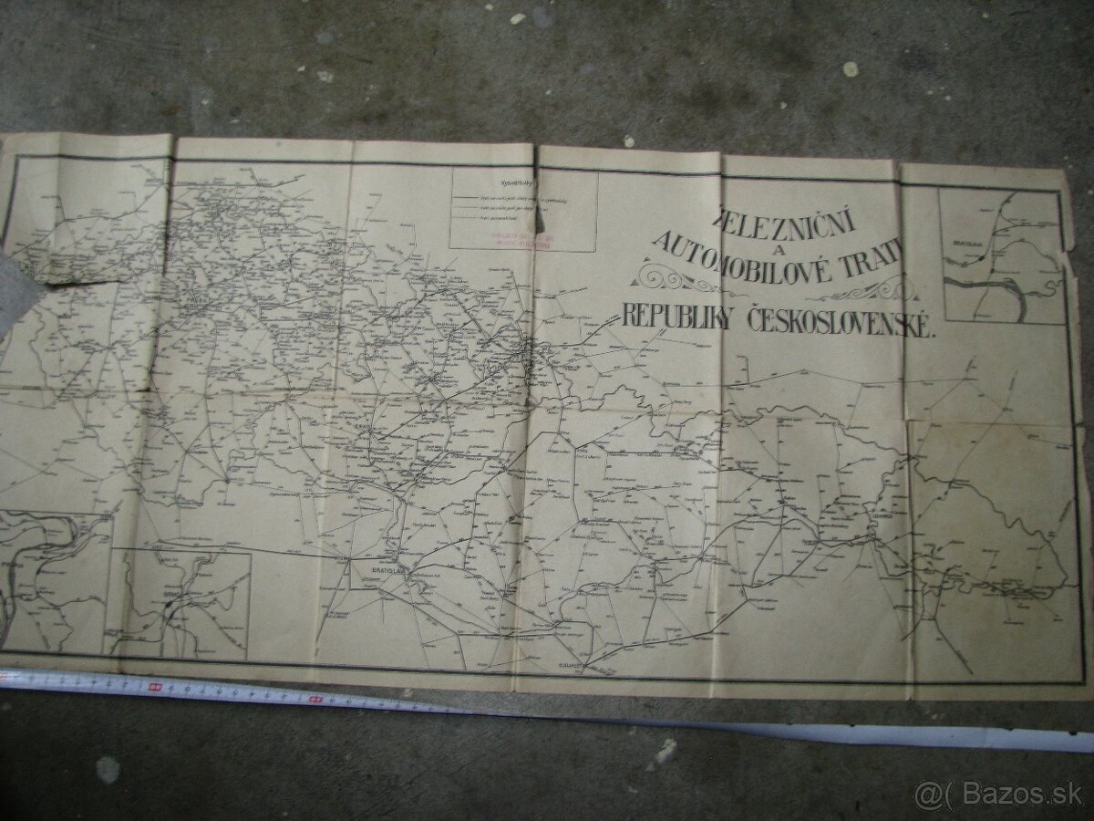 staré mapy česko - sbírka - 12