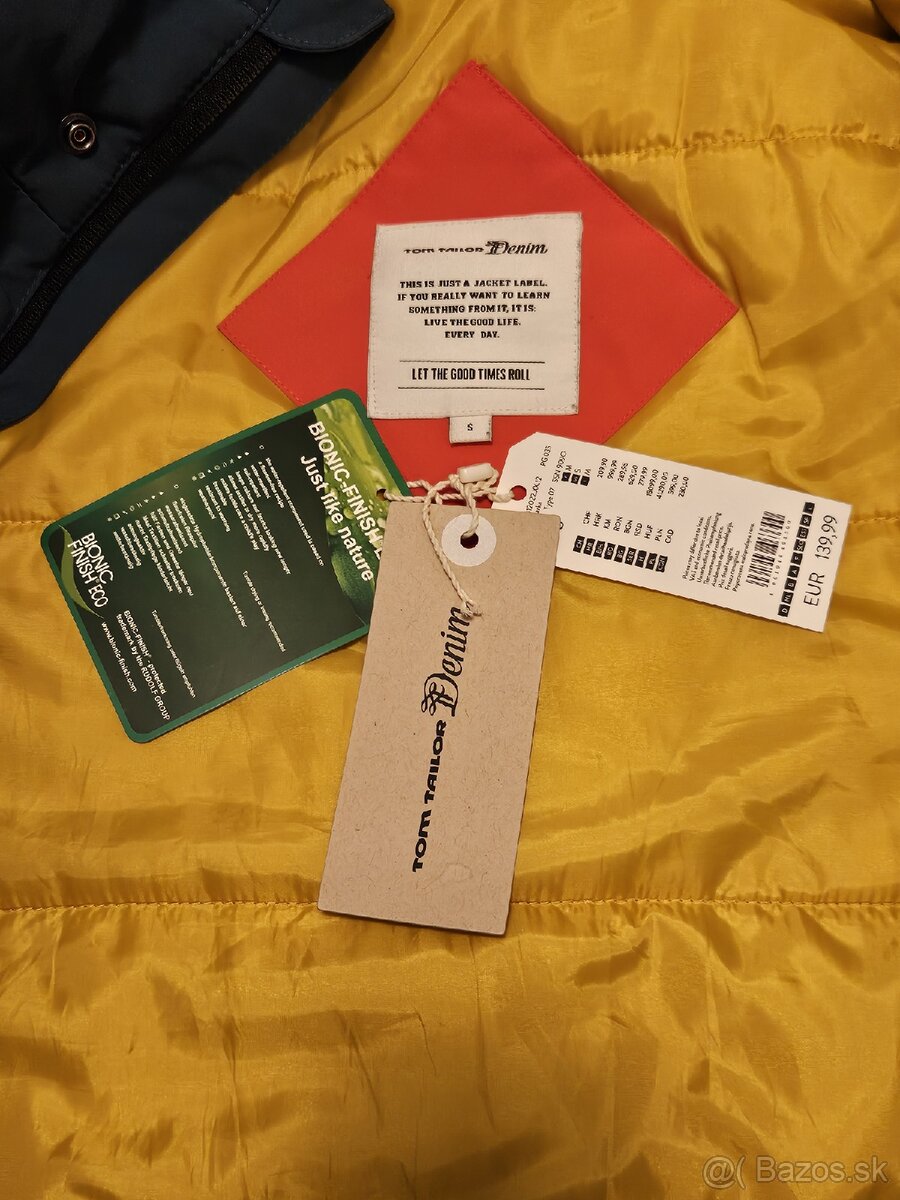 Pánsky kabát Tom Tailor S - 12