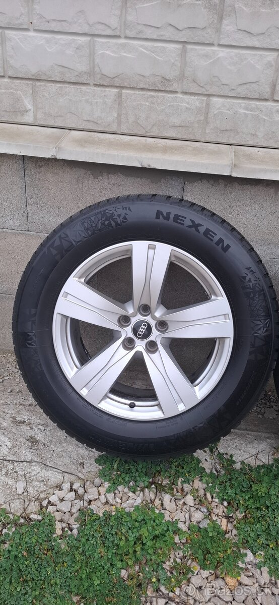 Predám alu elektróny - hliníkové disky r18 Audi - 12