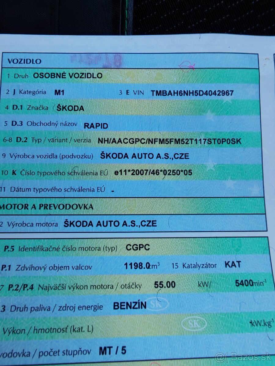 Škoda Rapid 1.2r.v.2013,55kw - 12