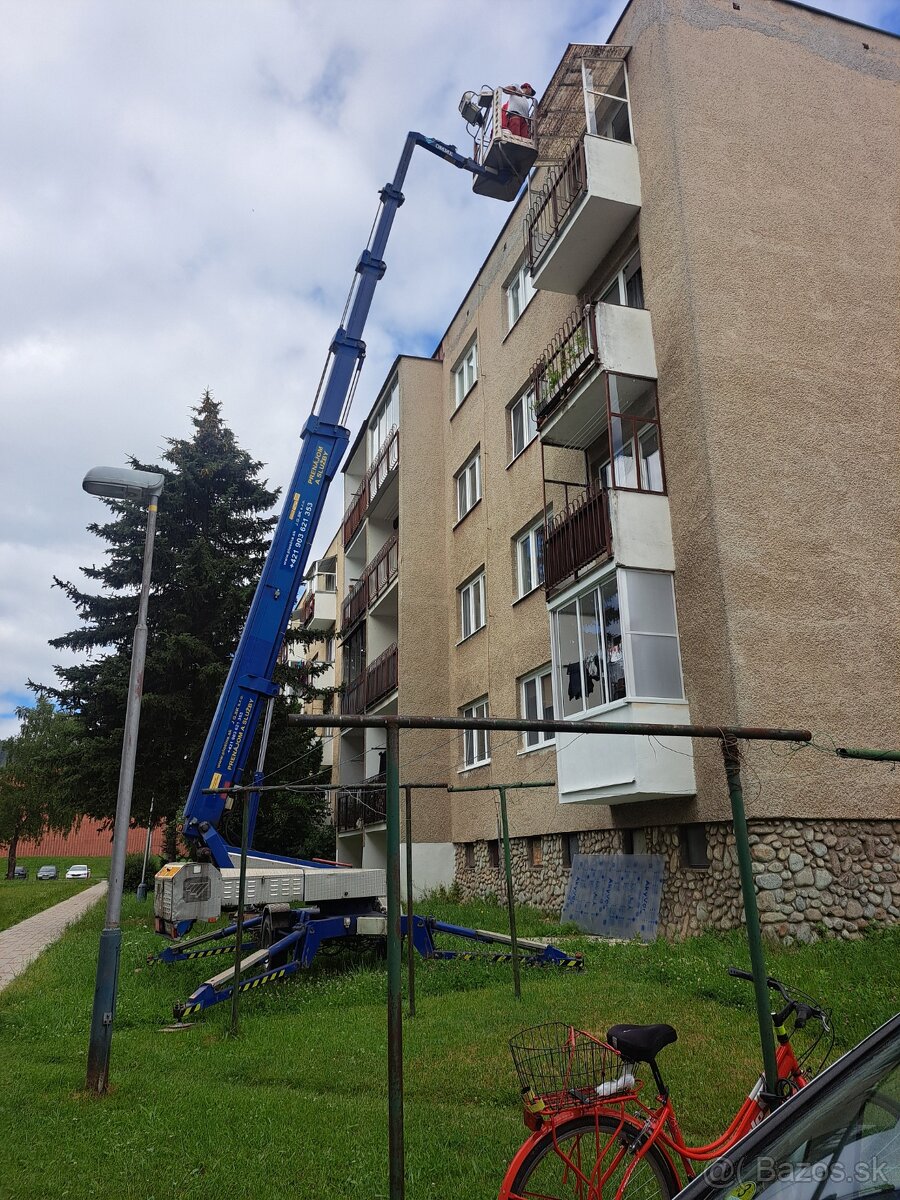 Vysokozdvižna, pracovna,montážna plošina - 12