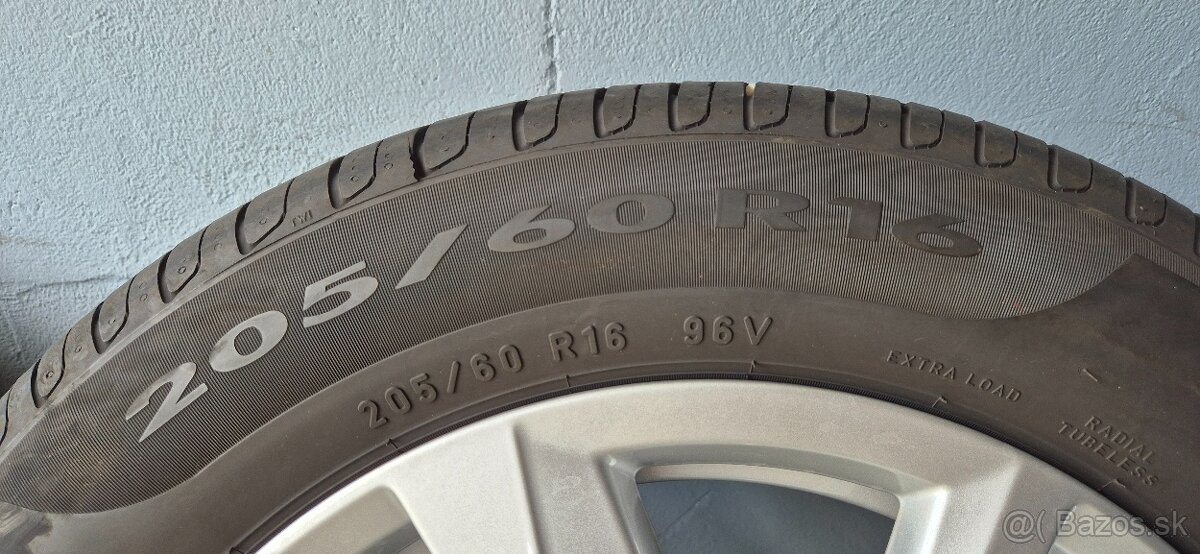 Originál ALU disky VW Karlstad Touran R16 - 12