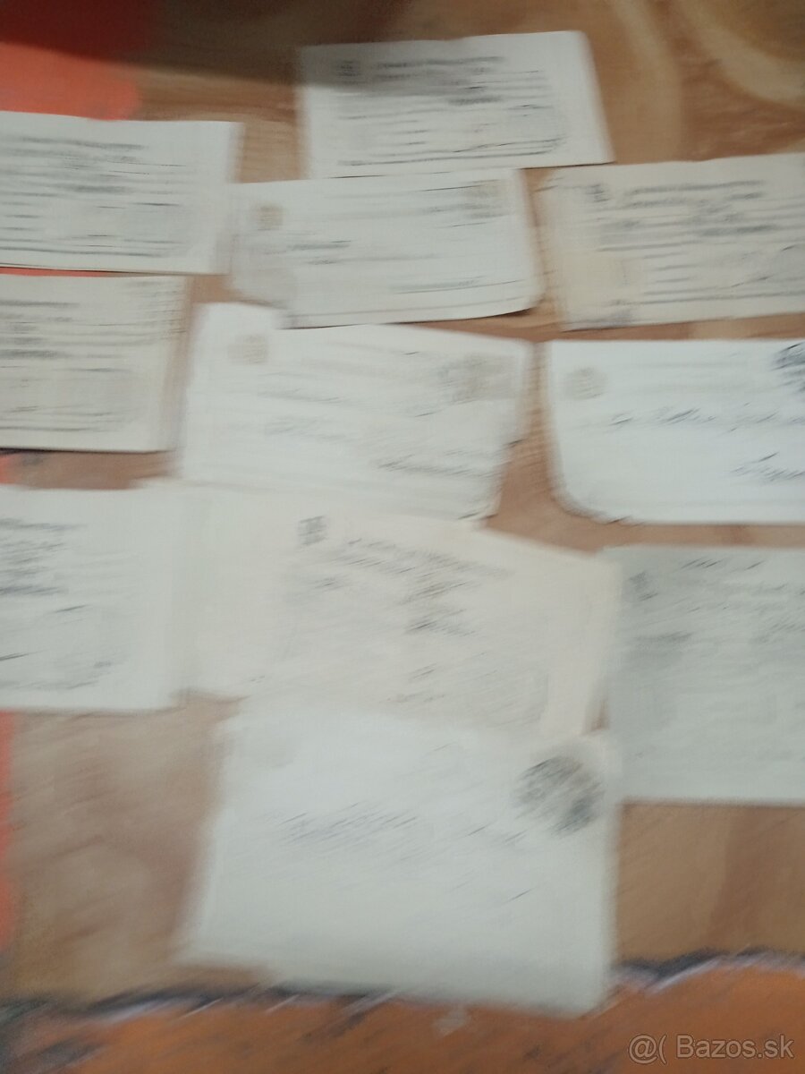 Papier Maďar.kralovska pošta.tiskopis - 12