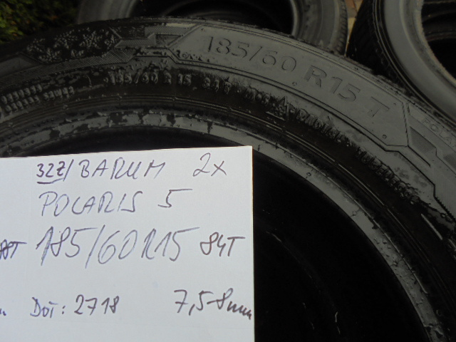 Barum Polaris 3 185/60 R15 88T č.32L+z - 12