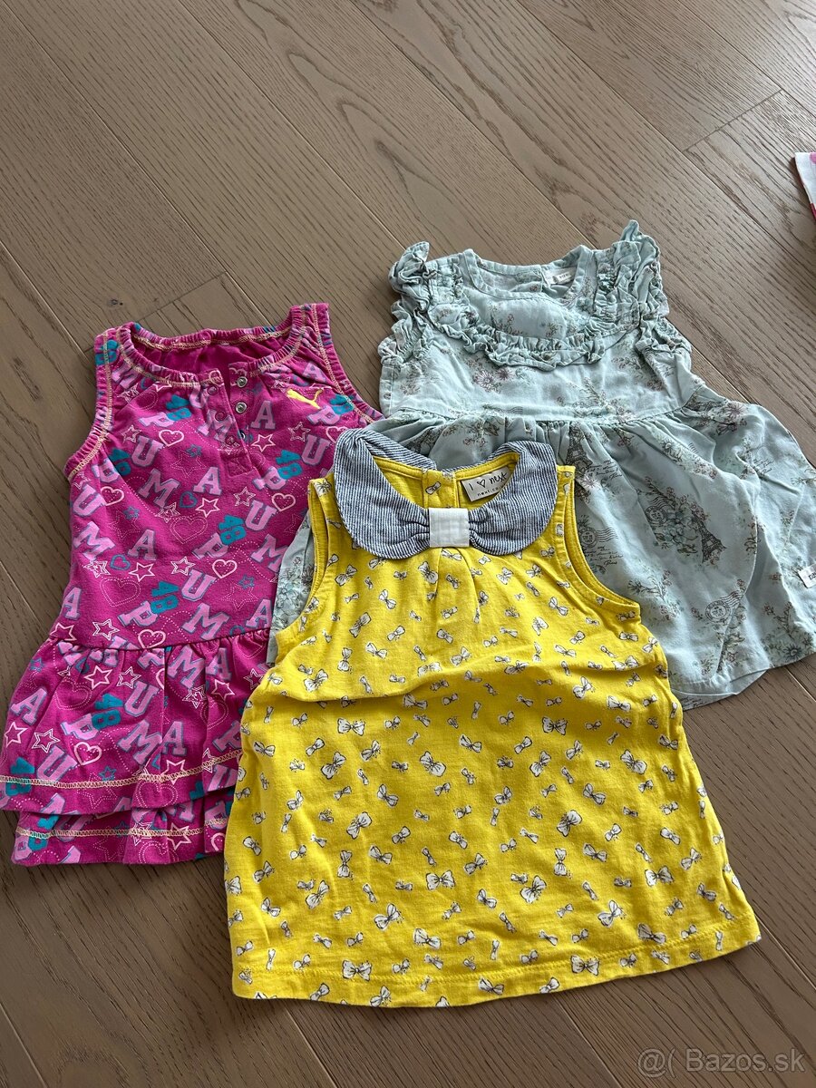Balík letného oblečenia pre dievča veľkosť 74-80 - 12