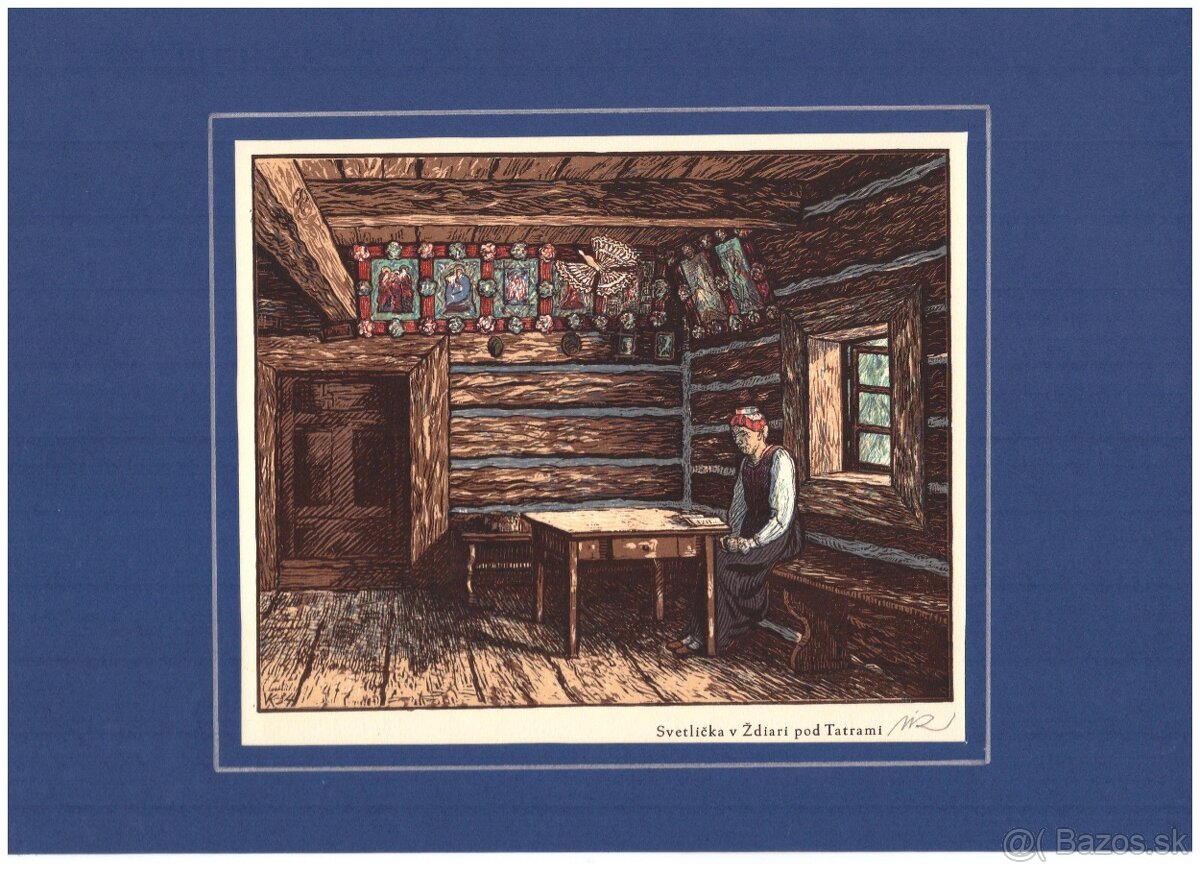 Karel Vik, drevoryty 3 - 12