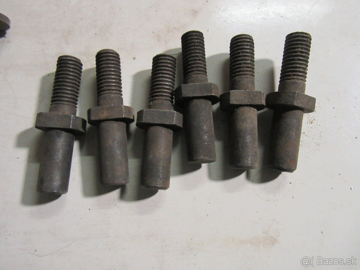 Nity,medené,hliníkové ocelové,a rozne skrutky,šroby - 12