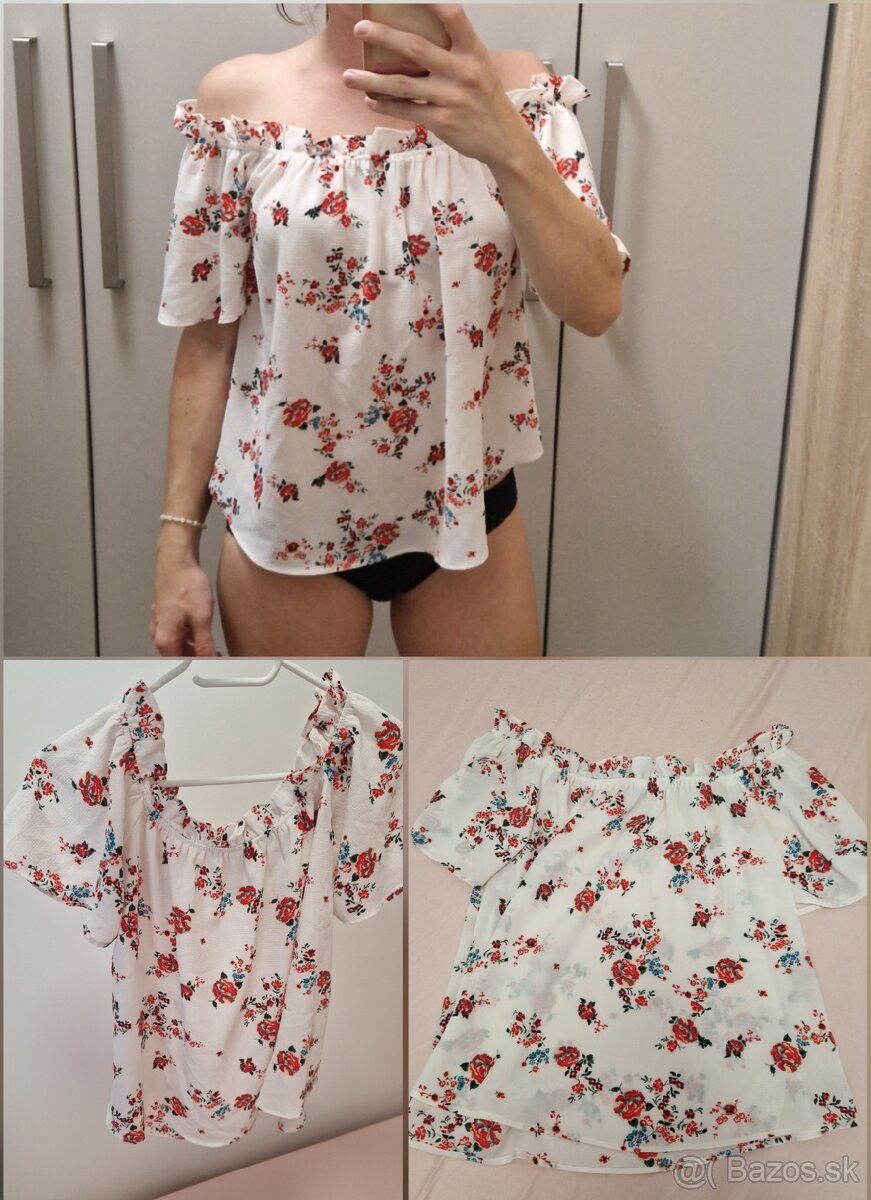 topy, croptopy, tielka, blúzky - 12