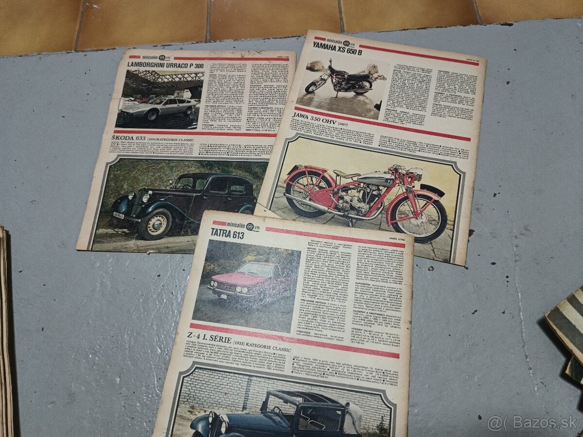 Svet motorú 1976, komplet ročník 52 čísiel - 12