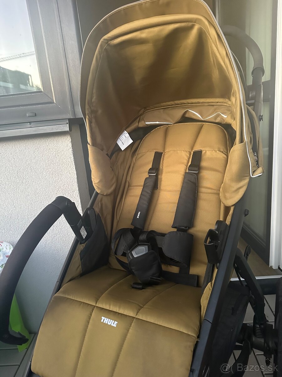 Thule Urban Glide 3 nutria green + bezova vanicka - 12