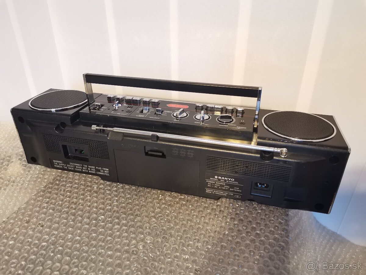 RÁDIOMAGNETOFON SANYO M-WS400L - 12