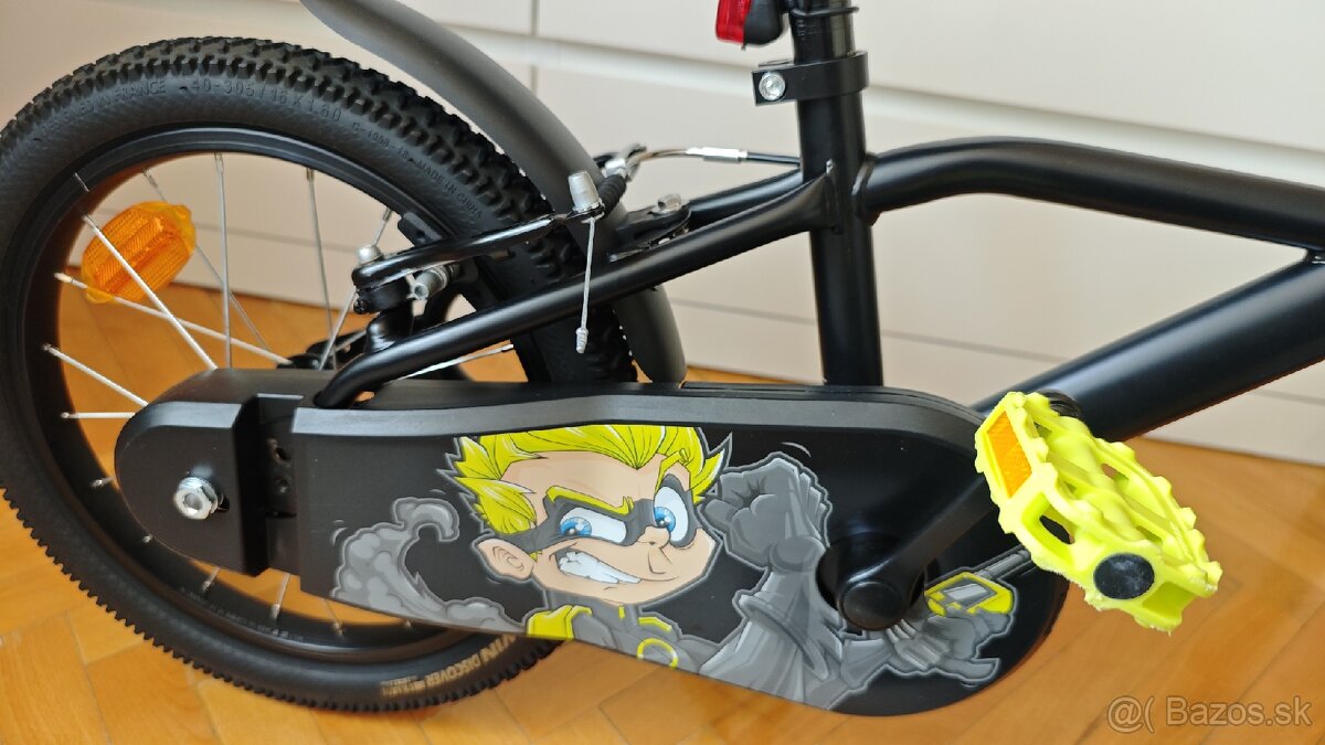 16" bicykel B-TWIN dark hero 500 - 12