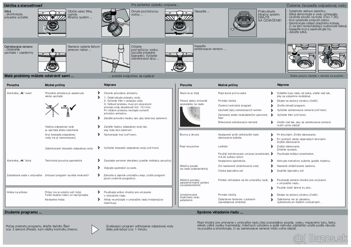 Umývačka riadu na kuchynskú linku "Bosch SE5P1B" - 12