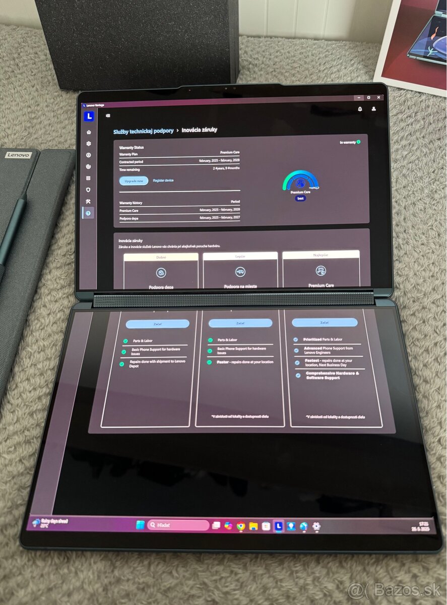 Nový Lenovo Yoga Book 9 13IMU9 2X OLED dispej- 34m. záruka - 12