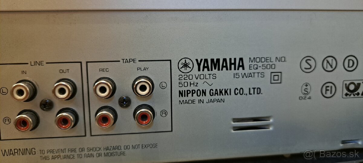 Yamaha equalizer eq-500 silver - 12