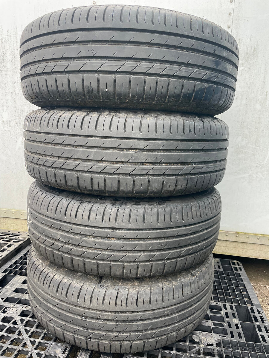 PREDÁM sadu 16" ALU disky Ford + letné pneumatiky NOKIAN - 12