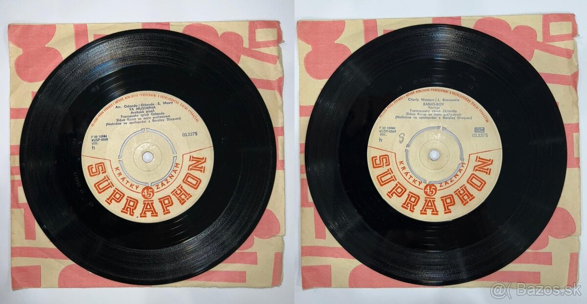 LP platne - SUPRAPHON - 12