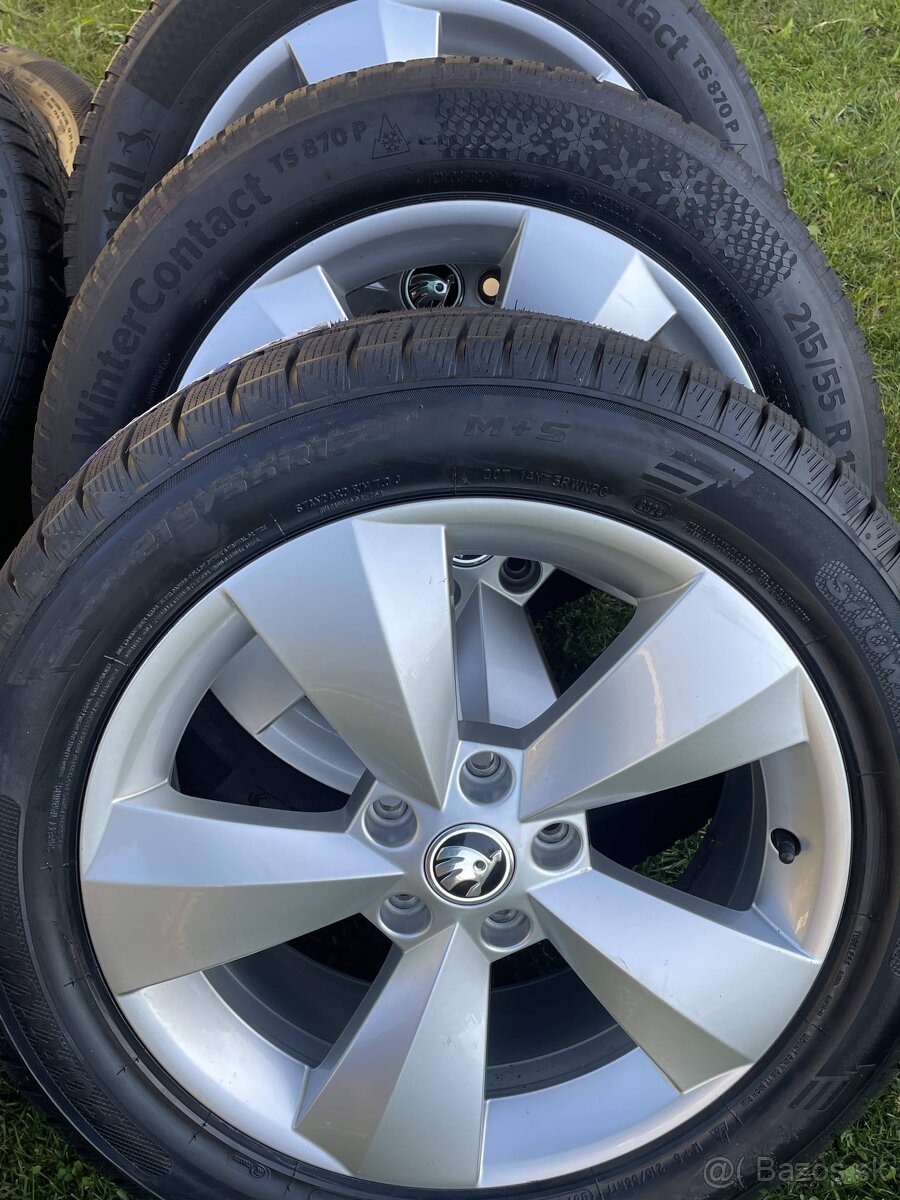 Orig. Alu disky 5x112 DIJOM NANUQ HELIOS skoda VW SEAT - 12