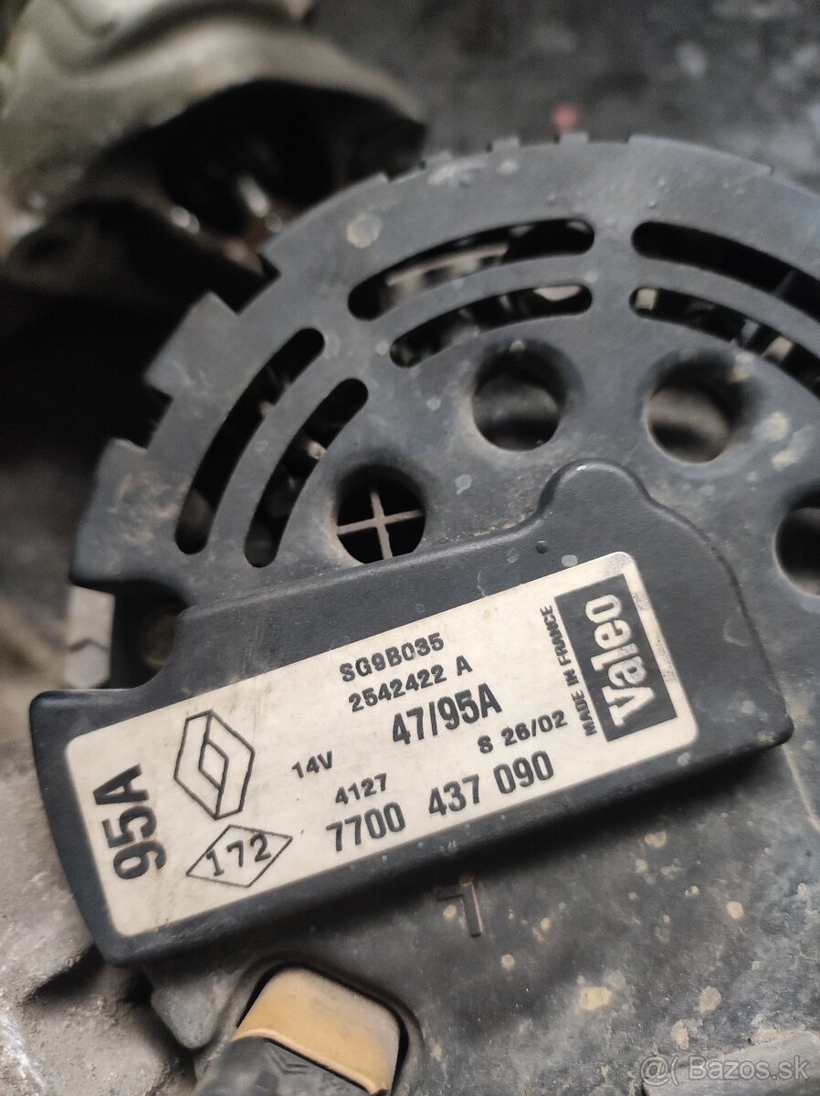 Alternator Štarter Vaha Kompresor - 12