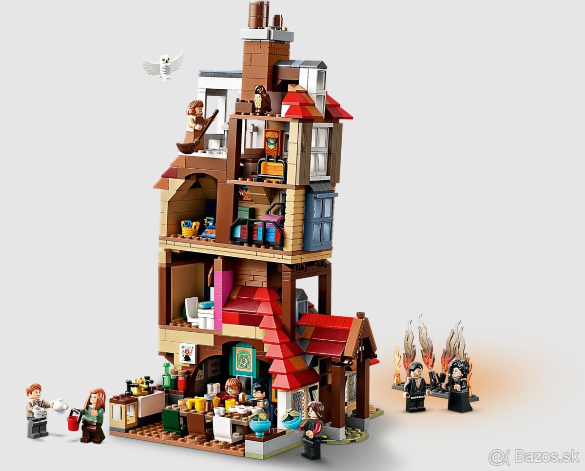 Harry Potter stavebnice 4 + figúrky - typ lego - nové - 12