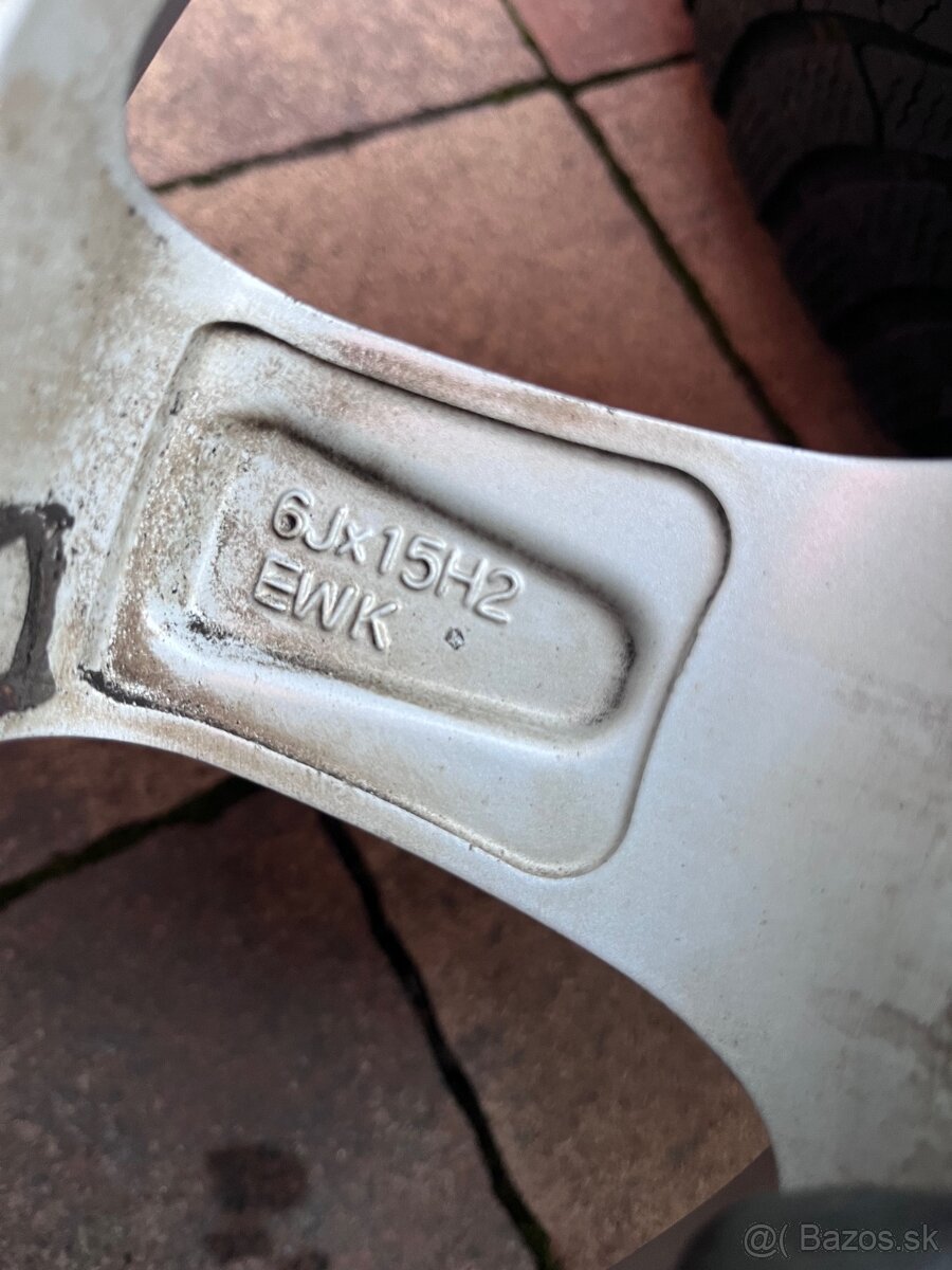 Hliníkové disky Kia/Hyundai/Toyota R15, 4x100 - 12