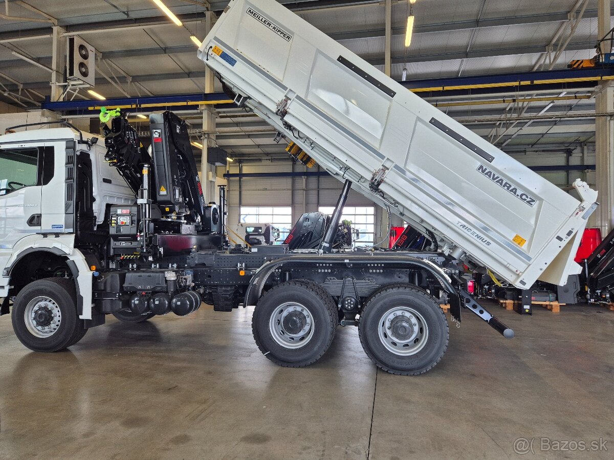 MAN TGS 6x6 RUKA + VYKLÁPAČ - 12