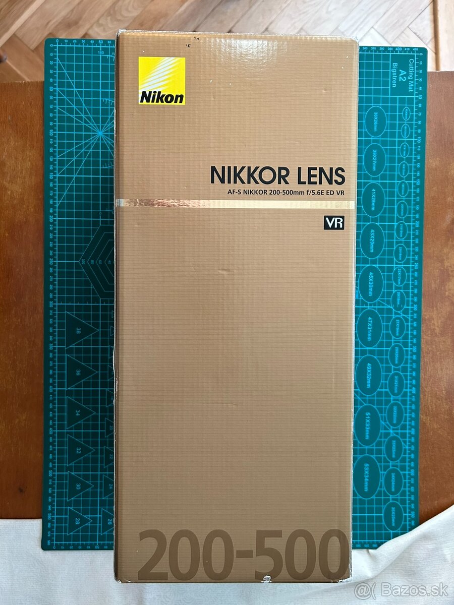 Nikon Nikkor AF-S 200-500mm f5.6E ED VR + TC-14E II 1.4x - 12