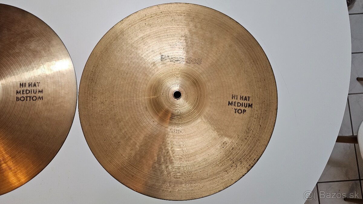 PAISTE 505 HI-HAT 14“ - 12
