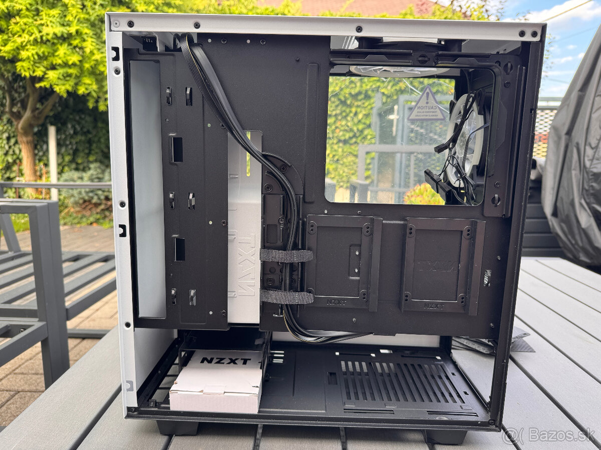 ATX PC skrinka - NZXT H510 matte white 2xFAN - 12