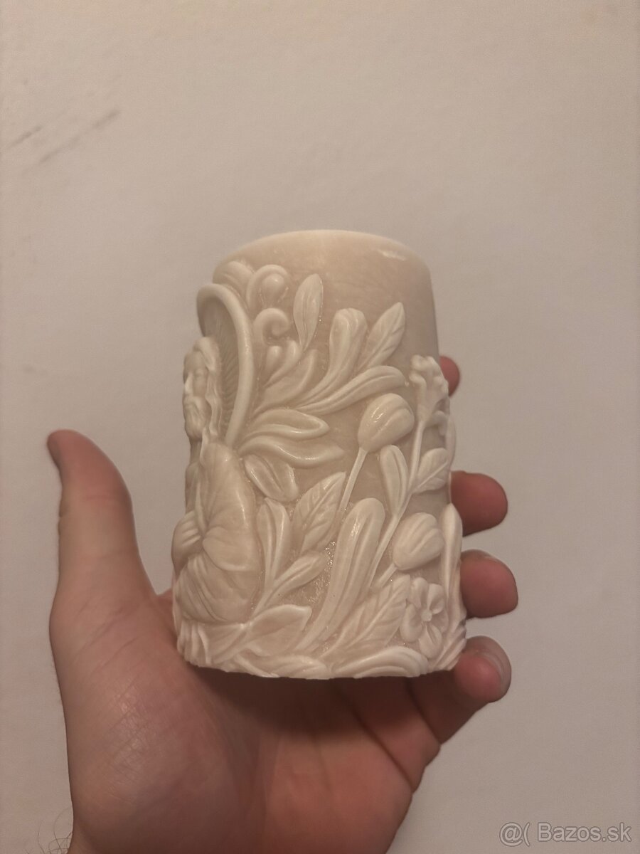 Ručne robené Vianočné sviečky - 12