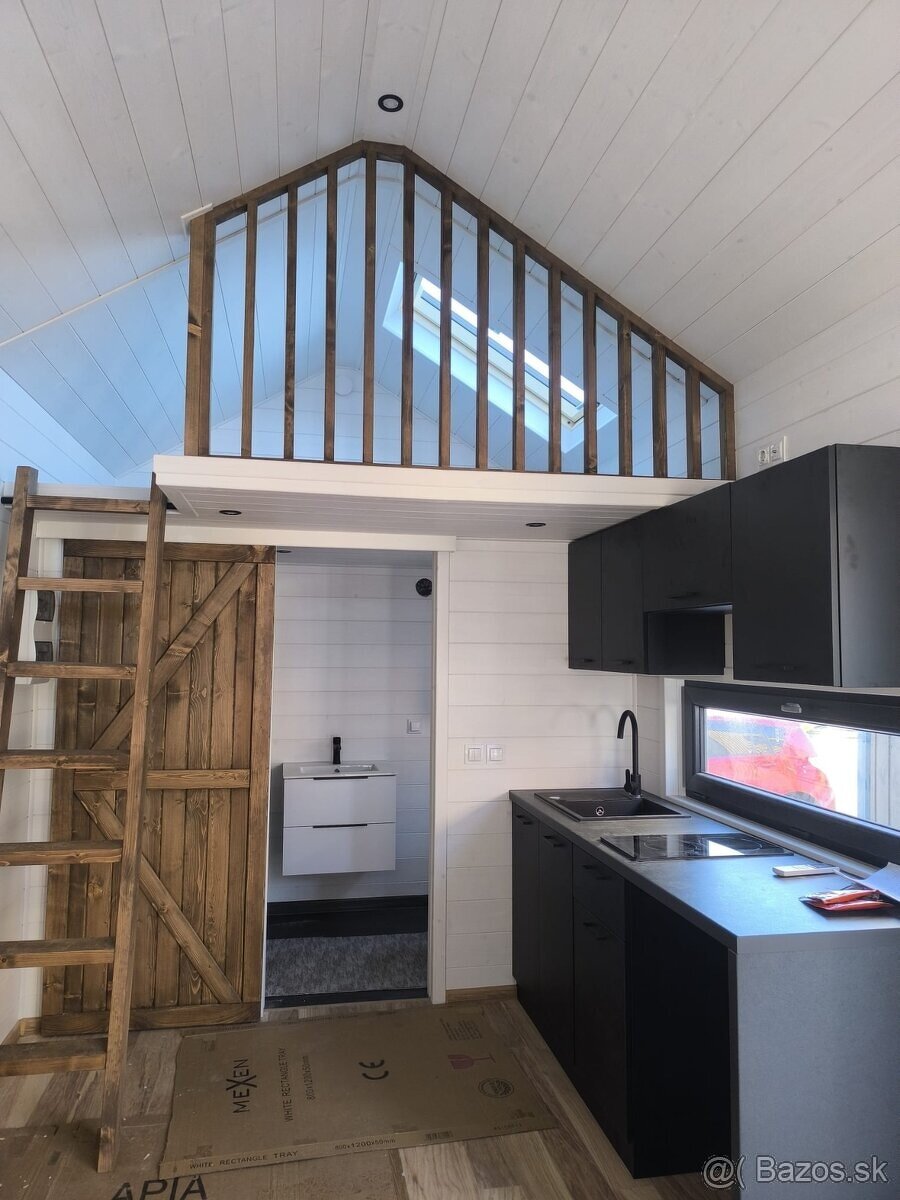 Tiny house, mobilný dom, chata - 12