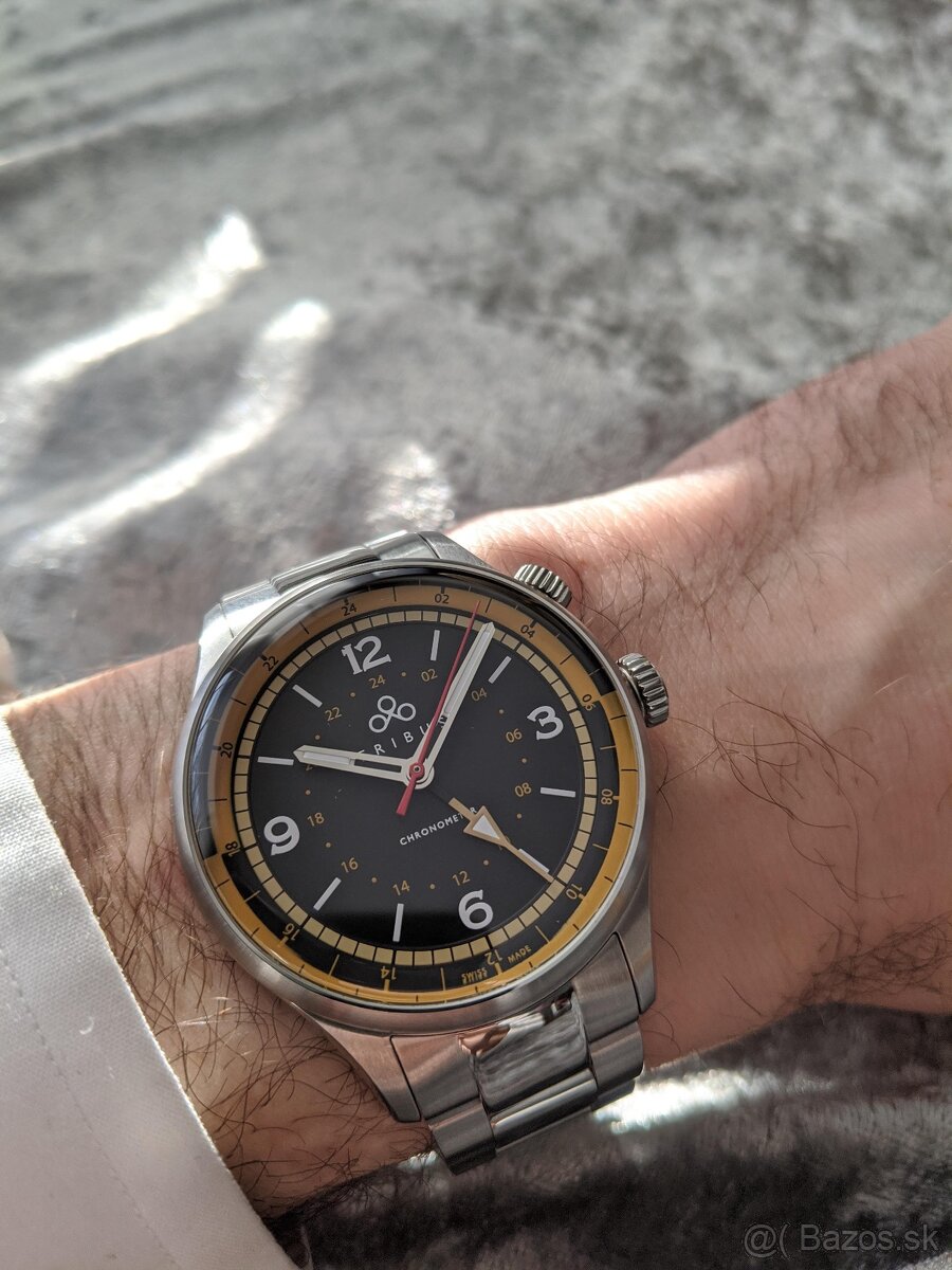 Tribus, model TRI-02, originál hodinky, stav NOVÉ - 12