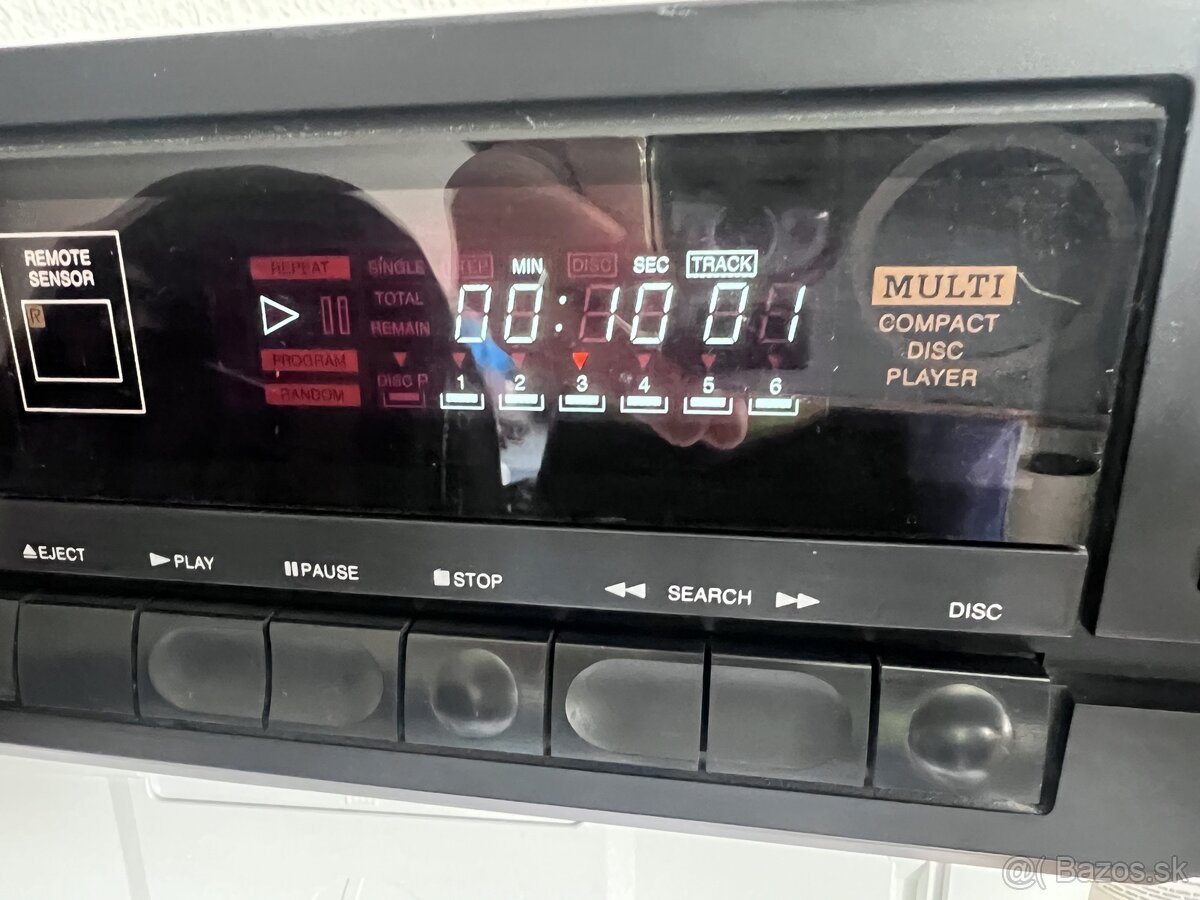Cd prehrávač Goldstar LG 6 cd menič - 12