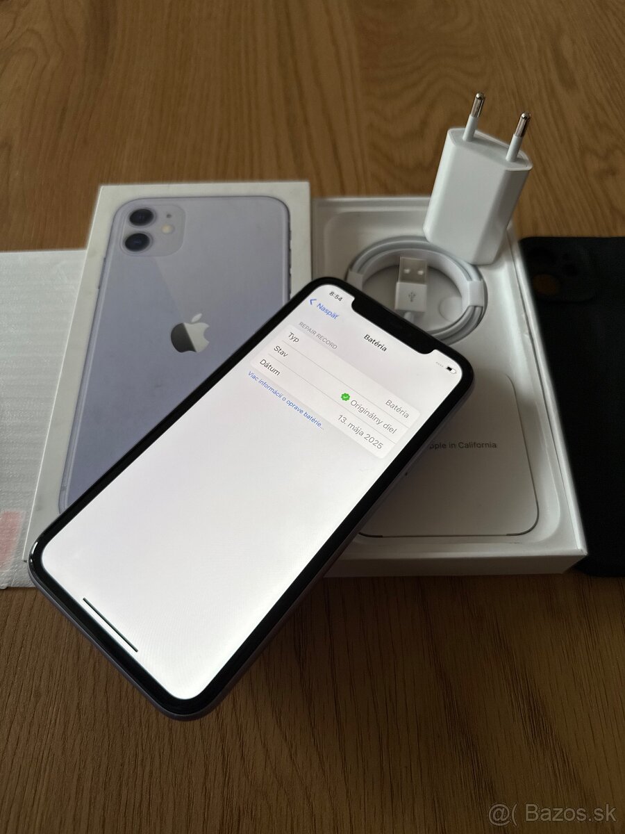 iPhone 11 64 gb Purple - komplet príslušenstvo, záruka - 12