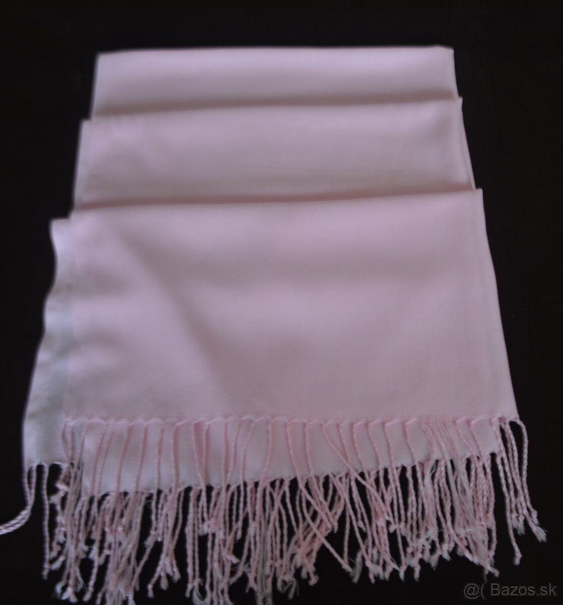 2x pashmina, lososová a ružová - 12