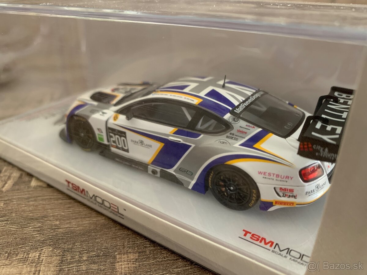 Predám model Bentley Continental GT3 od TSM (1:43) - 12