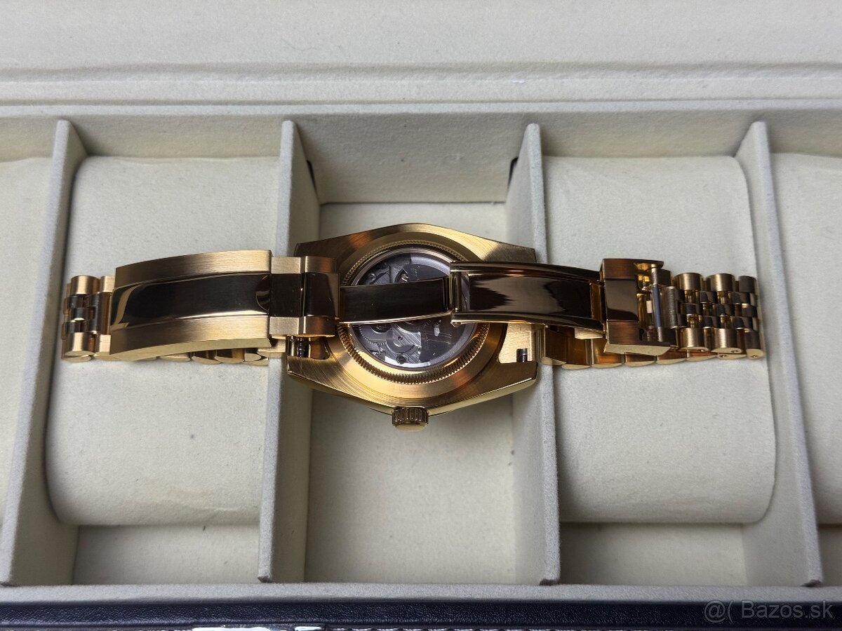 Seiko Custom Mod Watch Hodinky Datejust Gold - 12