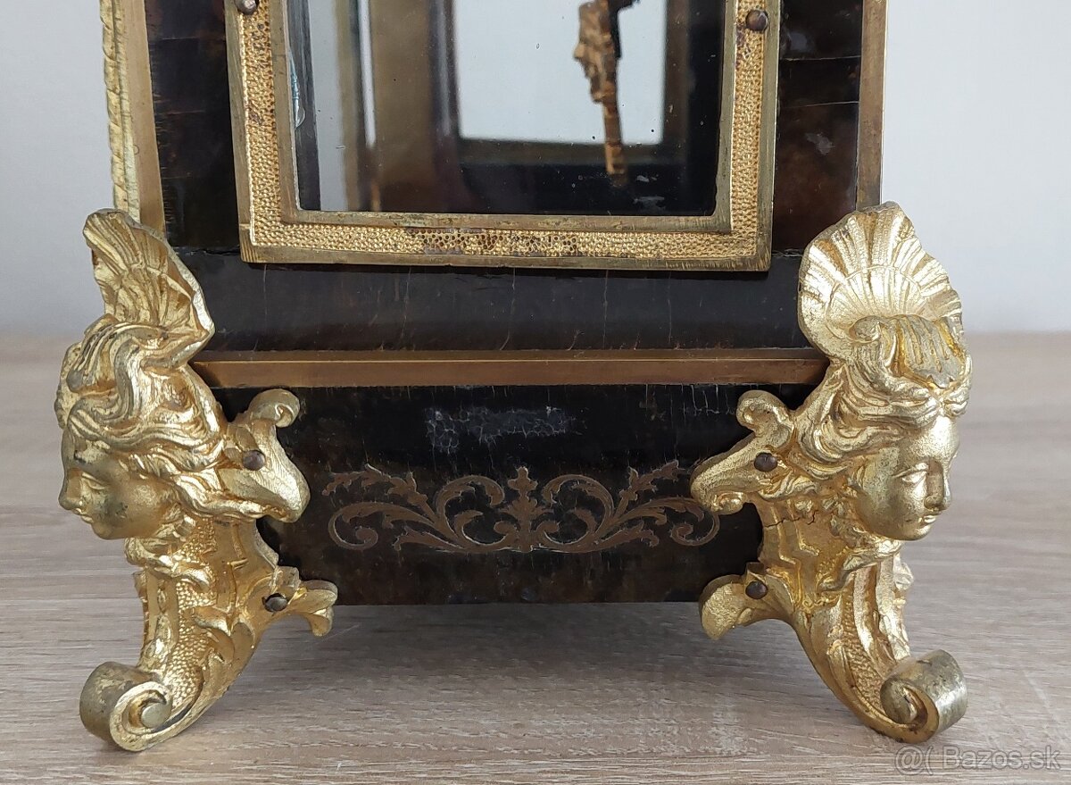 Francúzske hodiny BOULLE Jouffroy 19. stor. - 12