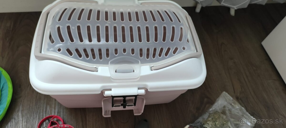 Klietka (extra veľká) a komplet výbava pre zajaca/morčatá - 12