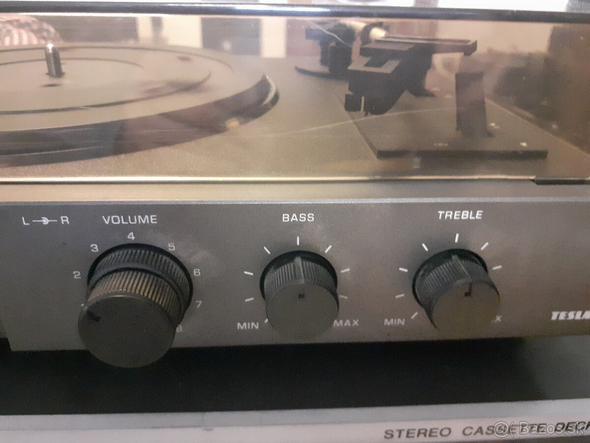 TESLA - Moderato 1037 -Gramofon +zosilňovač+rádio - 12