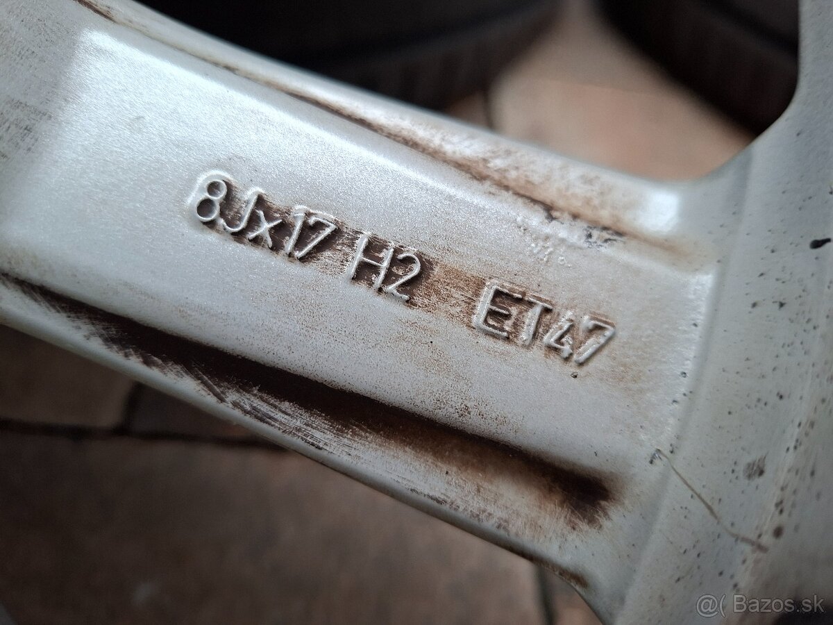 Predám org.hlinikové disky-Audi--R17 - 12