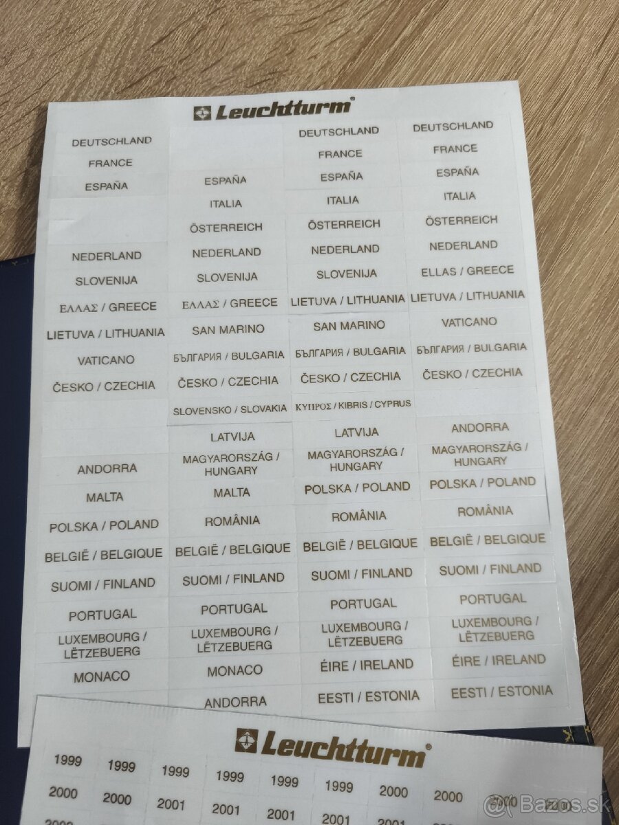 2€ Euro Album Leuchtturm 2ks - 12