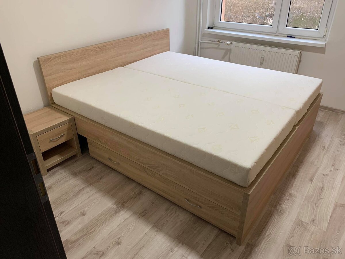 Predám kvalitné manželské postele - rôzne rozmery - NOVE - 12