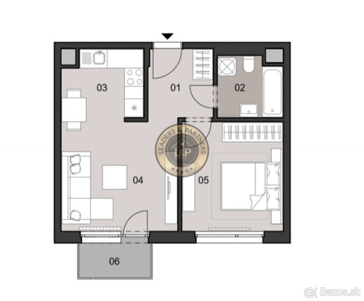 2-izb. byt v novostavbe na prenájom | OVOCNÉ SADY, BA II - 12