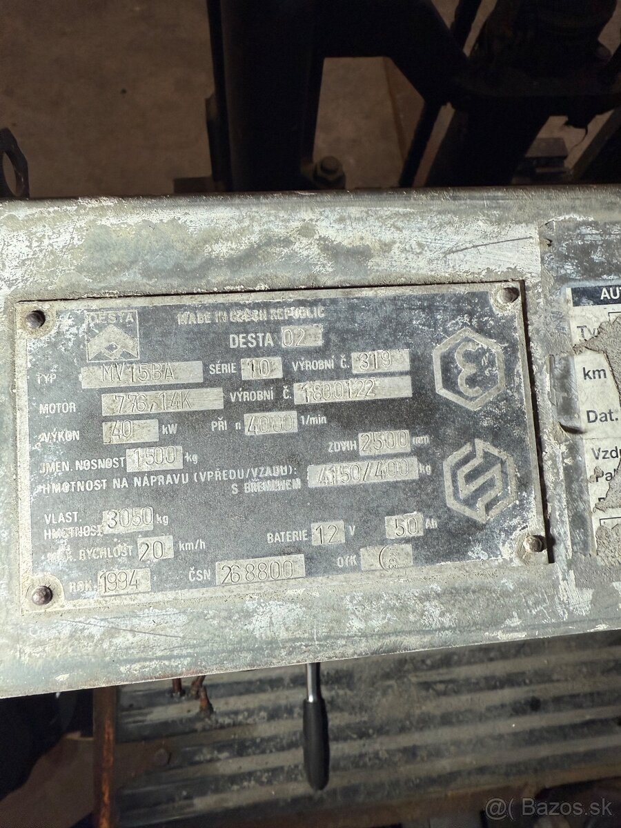 Desta MV12B vzv LPG - 12